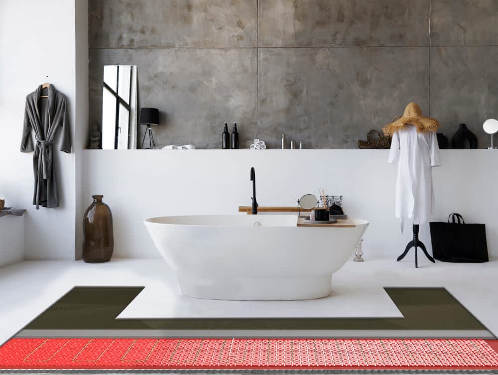 carrelage pour le chauffage au sol